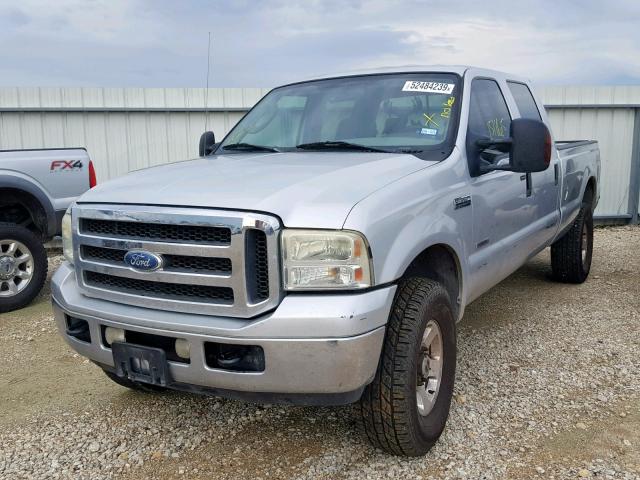 1FTWW31P15EB56659 - 2005 FORD F350 SRW S GRAY photo 2