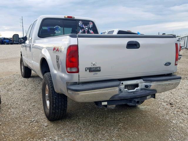 1FTWW31P15EB56659 - 2005 FORD F350 SRW S GRAY photo 3