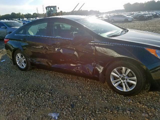 5NPEB4AC6DH742654 - 2013 HYUNDAI SONATA GLS BLACK photo 9