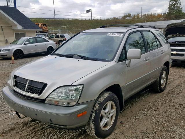 JT6HF10U9Y0109294 - 2000 LEXUS RX 300 SILVER photo 2