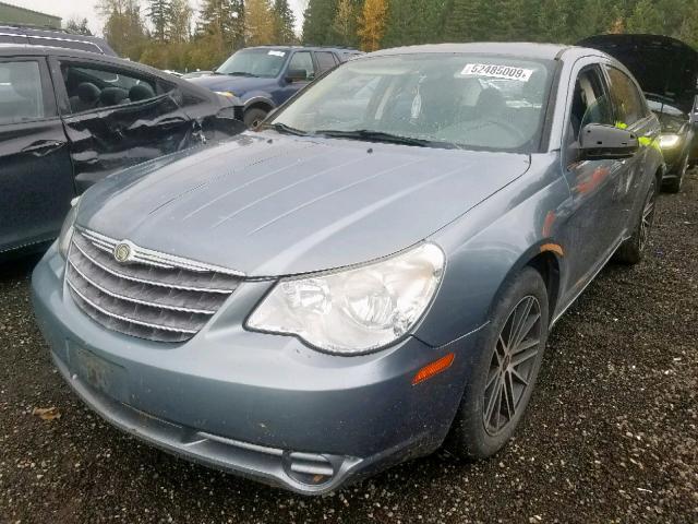 1C3LC46B69N533592 - 2009 CHRYSLER SEBRING LX BLUE photo 2