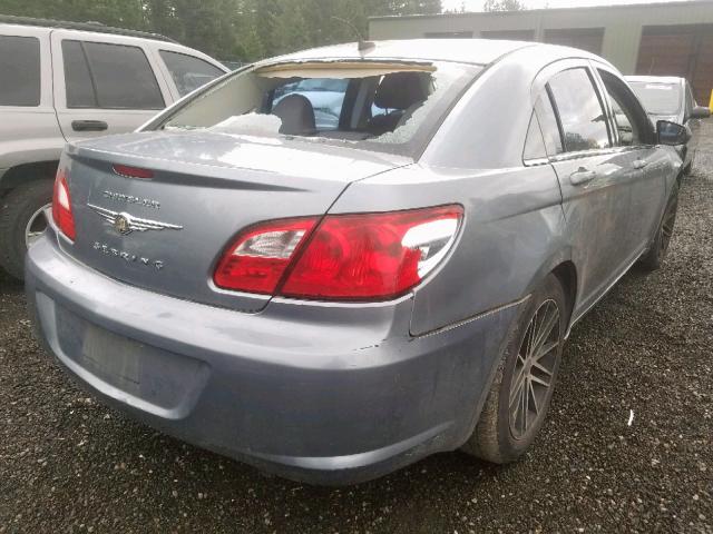 1C3LC46B69N533592 - 2009 CHRYSLER SEBRING LX BLUE photo 4