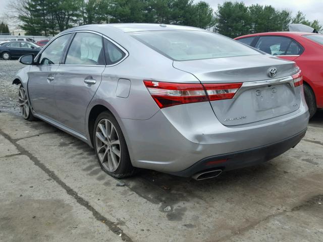 4T1BK1EB6FU161369 - 2015 TOYOTA AVALON XLE SILVER photo 3