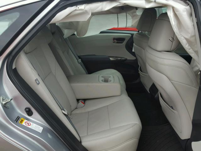 4T1BK1EB6FU161369 - 2015 TOYOTA AVALON XLE SILVER photo 6