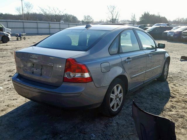 YV1MS382062212553 - 2006 VOLVO S40 2.4I GRAY photo 4