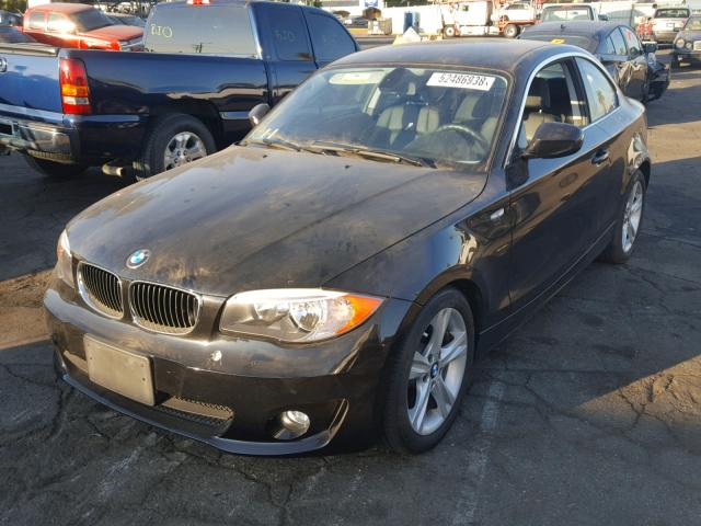 WBAUP9C50DVS94644 - 2013 BMW 128 I BLACK photo 2