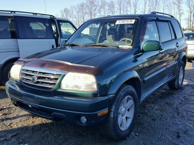 JS3TX92V814103331 - 2001 SUZUKI GRAND VITA GREEN photo 2