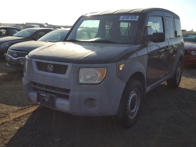 5J6YH18223L003504 - 2003 HONDA ELEMENT DX BLACK photo 2