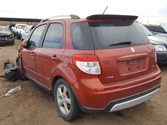 JS2YB417085104864 - 2008 SUZUKI SX4 TOURIN ORANGE photo 3