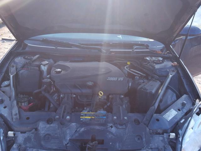 2G1WC57M891112210 - 2009 CHEVROLET IMPALA 2LT BLUE photo 7