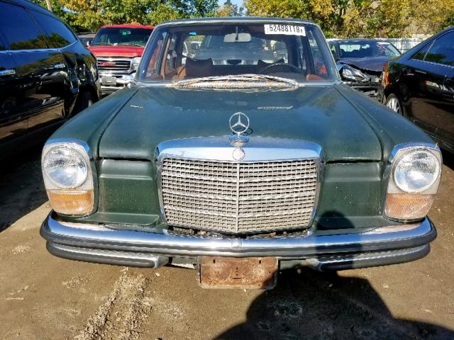 11401112003402 - 1971 MERCEDES-BENZ 260 GREEN photo 9