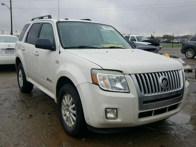 4M2CU29339KJ01409 - 2009 MERCURY MARINER HY WHITE photo 1