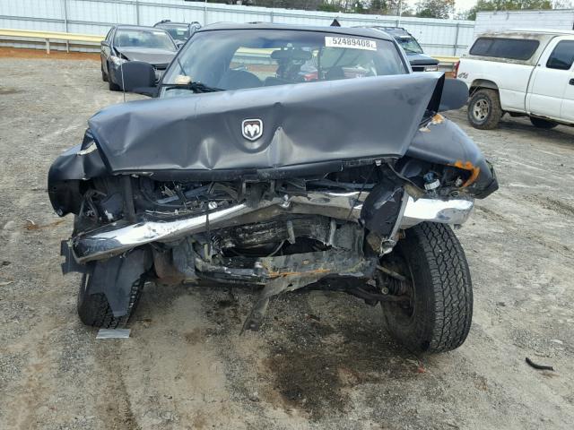 1B7GG22Y1XS234235 - 1999 DODGE DAKOTA BLACK photo 9