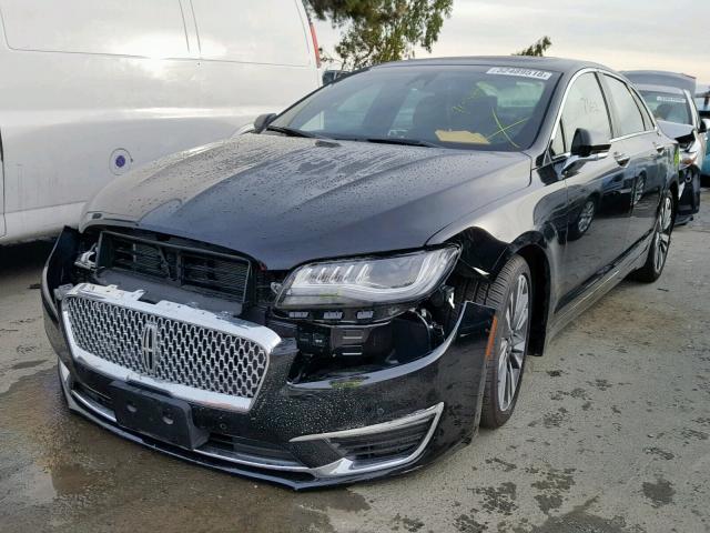 3LN6L5EC1JR609418 - 2018 LINCOLN MKZ RESERV BLACK photo 2