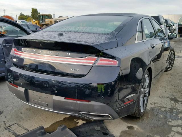 3LN6L5EC1JR609418 - 2018 LINCOLN MKZ RESERV BLACK photo 4