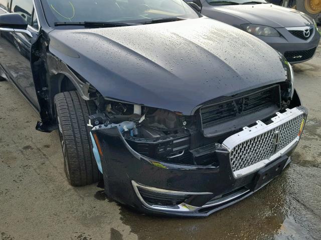 3LN6L5EC1JR609418 - 2018 LINCOLN MKZ RESERV BLACK photo 9