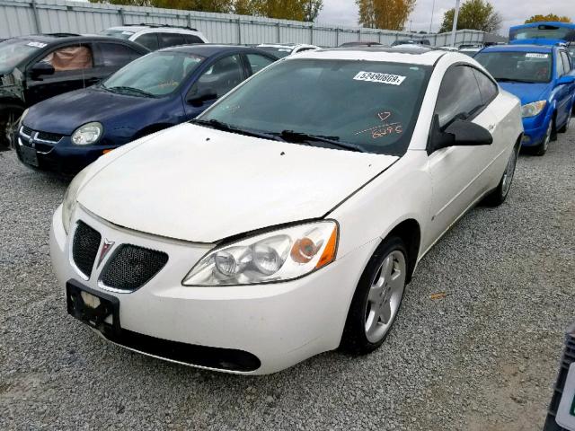 1G2ZH158864248295 - 2006 PONTIAC G6 GT WHITE photo 2