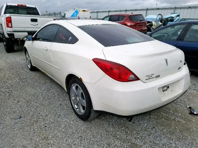 1G2ZH158864248295 - 2006 PONTIAC G6 GT WHITE photo 3