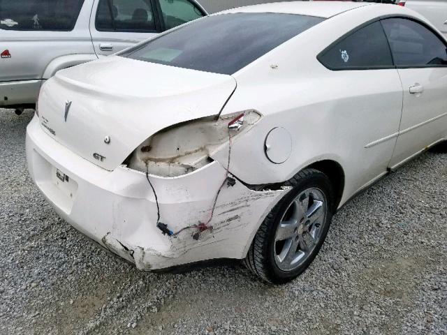 1G2ZH158864248295 - 2006 PONTIAC G6 GT WHITE photo 9