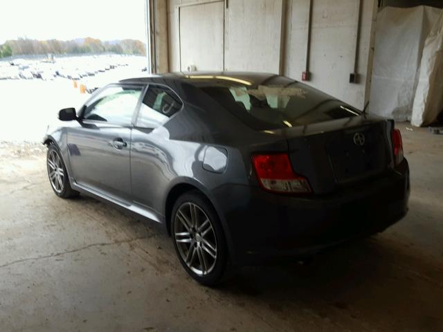 JTKJF5C72B3014999 - 2011 TOYOTA SCION TC 灰色 照片 3