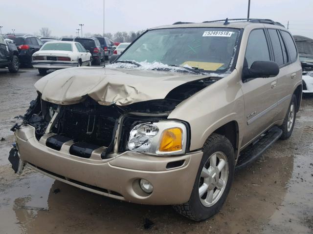 1GKDT13S562225348 - 2006 GMC ENVOY TAN photo 2