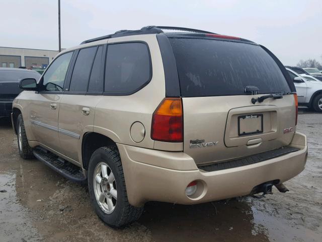 1GKDT13S562225348 - 2006 GMC ENVOY TAN photo 3