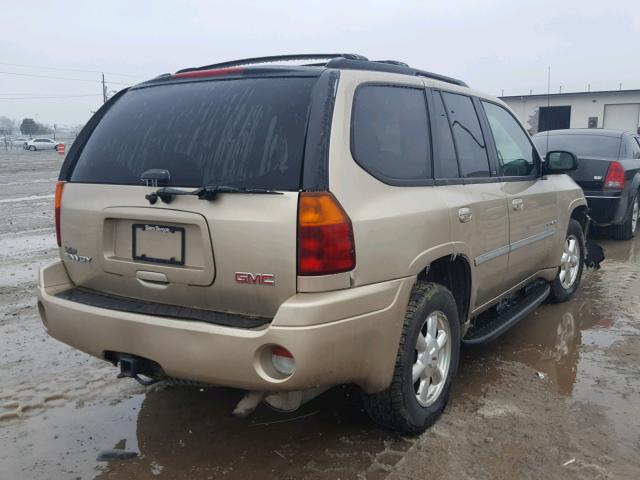 1GKDT13S562225348 - 2006 GMC ENVOY TAN photo 4