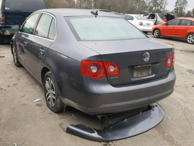 3VWSF71K36M697960 - 2006 VOLKSWAGEN JETTA 2.5 GRAY photo 3