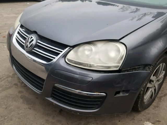 3VWSF71K36M697960 - 2006 VOLKSWAGEN JETTA 2.5 GRAY photo 9