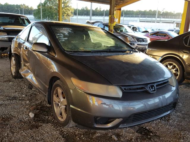 2HGFG11836H561203 - 2006 HONDA CIVIC EX GRAY photo 1