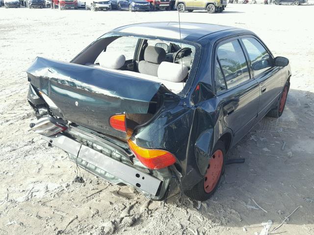 1Y1SK52822Z418959 - 2002 CHEVROLET GEO PRIZM GREEN photo 4