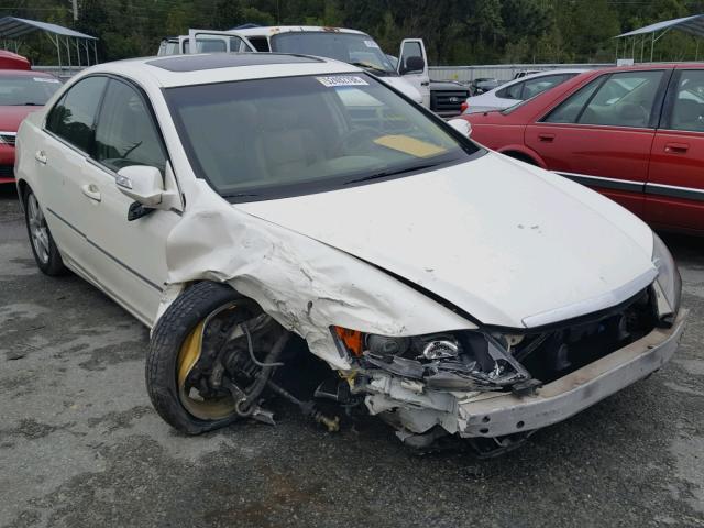 JH4KB16648C000788 - 2008 ACURA RL WHITE photo 1