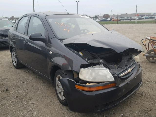 KL1TD52665B400812 - 2005 CHEVROLET AVEO BASE Qara foto 1