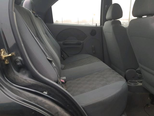 KL1TD52665B400812 - 2005 CHEVROLET AVEO BASE Qara foto 6
