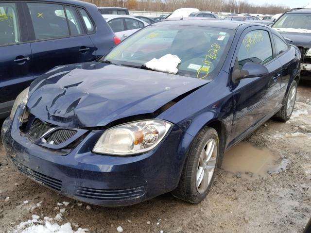 1G2AL18F587175992 - 2008 PONTIAC G5 BLUE photo 2