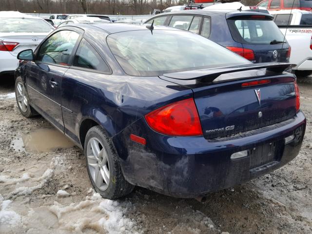 1G2AL18F587175992 - 2008 PONTIAC G5 BLUE photo 3