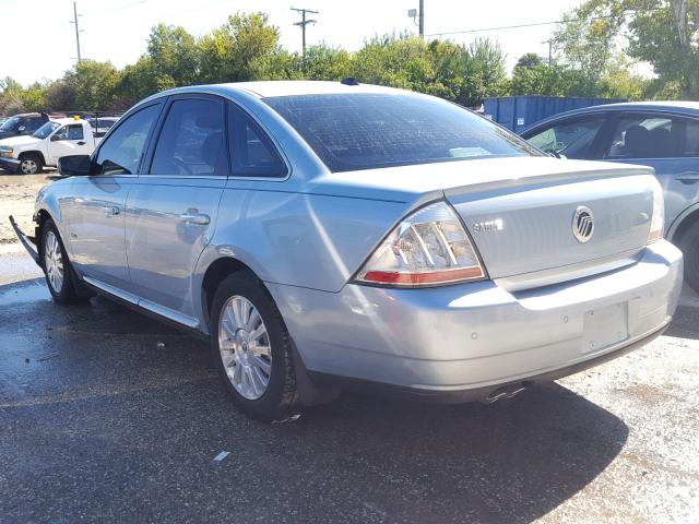 1MEHM40W88G620745 - 2008 MERCURY SABLE LUXU BLUE photo 3