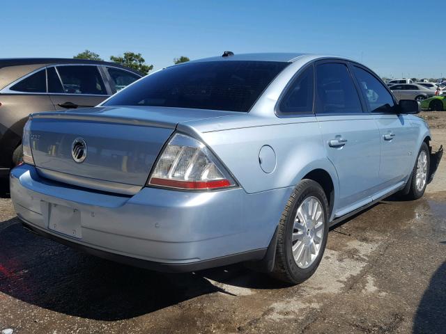 1MEHM40W88G620745 - 2008 MERCURY SABLE LUXU BLUE photo 4