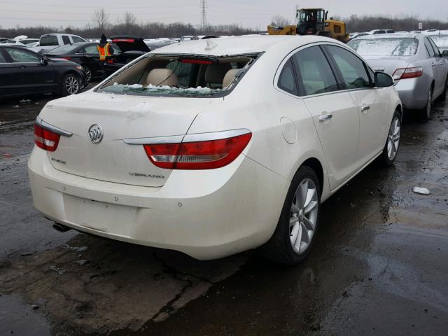 1G4PR5SK0E4215230 - 2014 BUICK VERANO CON WHITE photo 4