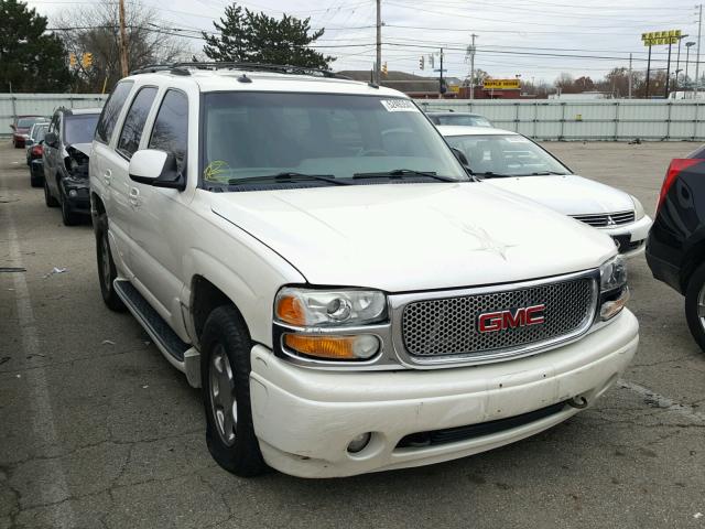 1GKEK63U93J281039 - 2003 GMC YUKON DENA WHITE photo 1