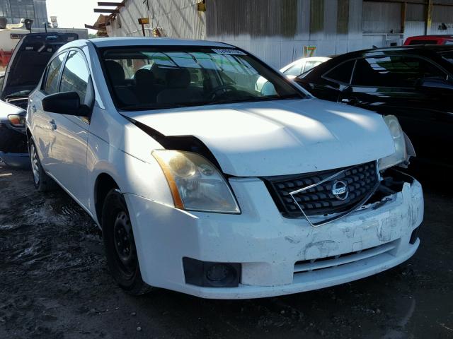 3N1AB61E97L615500 - 2007 NISSAN SENTRA 2.0 WHITE photo 1