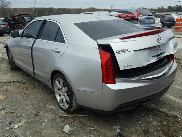 1G6AA5RA2D0149206 - 2013 CADILLAC ATS SILVER photo 3