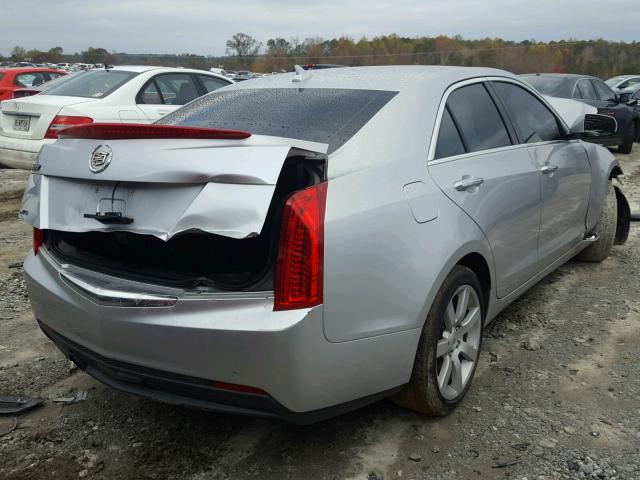 1G6AA5RA2D0149206 - 2013 CADILLAC ATS SILVER photo 4