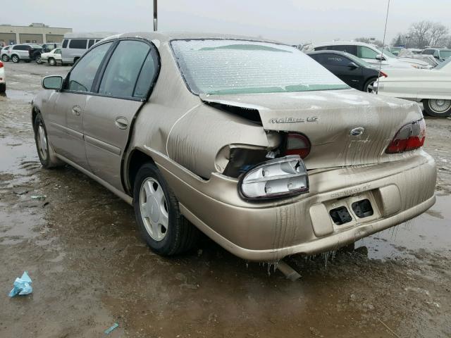 1G1NE52J3Y6326256 - 2000 CHEVROLET MALIBU LS 棕色 照片 3