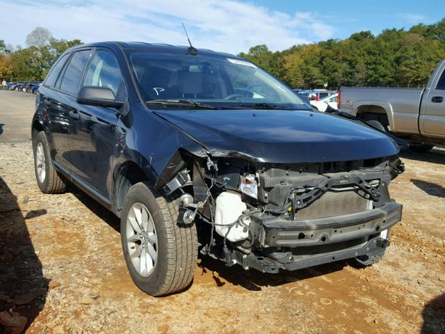 2FMDK3GC6EBB21971 - 2014 FORD EDGE SE BLACK photo 1