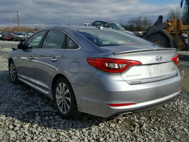 5NPE34AF6GH365416 - 2016 HYUNDAI SONATA SPO SILVER photo 3