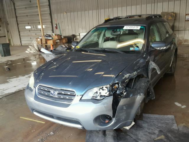 4S4BP86C954324239 - 2005 SUBARU LEGACY OUT BLUE photo 2