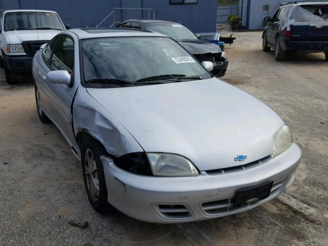 1G1JH12T227173080 - 2002 CHEVROLET CAVALIER Z SILVER photo 1