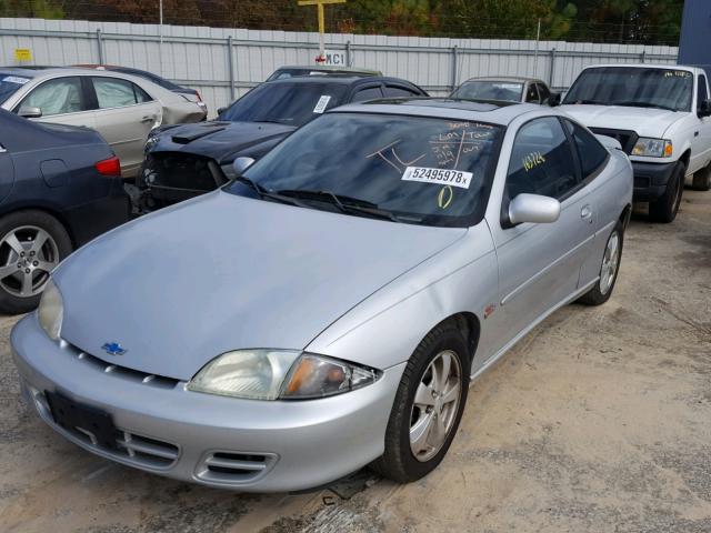 1G1JH12T227173080 - 2002 CHEVROLET CAVALIER Z SILVER photo 2