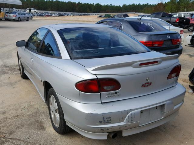 1G1JH12T227173080 - 2002 CHEVROLET CAVALIER Z SILVER photo 3